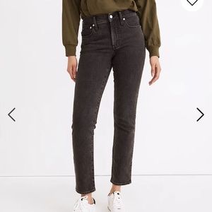 Madewell perfect vintage jean - washed black